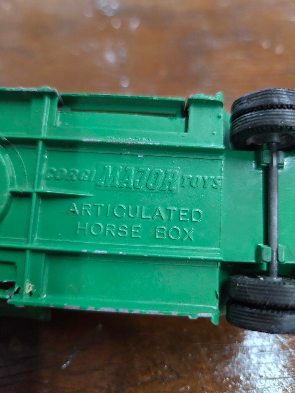 Vintage Corgi Major Toys Bedford Articulated Horse Box Truck Newmarket Racing S - Picture 2 of 8